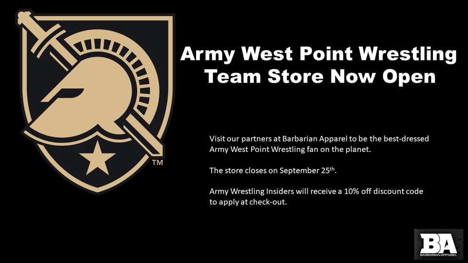 Army West Point Wrestling Team Store Now Open
