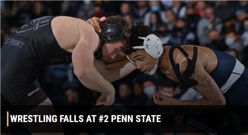 Army Wrestling Update - Penn State and Shorty Hitchock