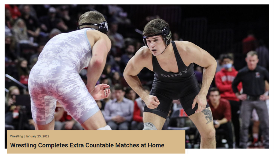 Army Wrestling Update